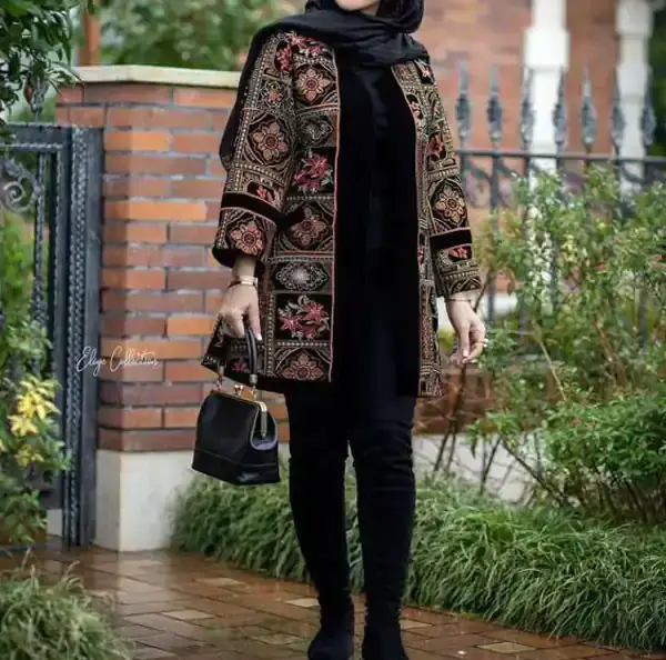 عکس مدل مانتو هندی بلند