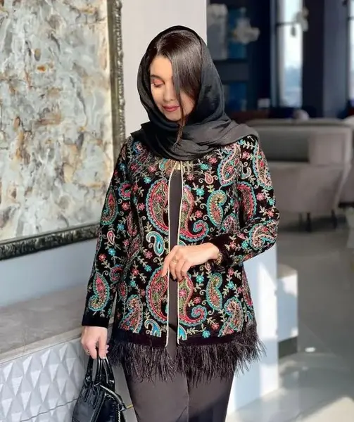 عکس مدل مانتو هندی بلند
