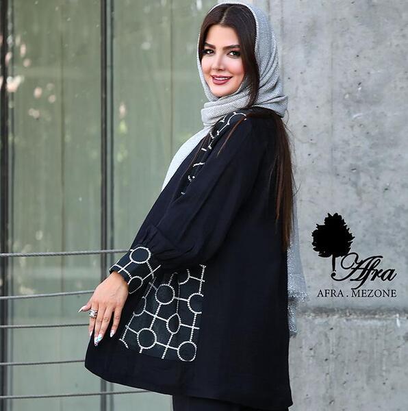 عکس مدل مانتو هندی کوتاه