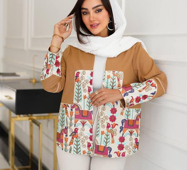 عکس مدل مانتو هندی کوتاه