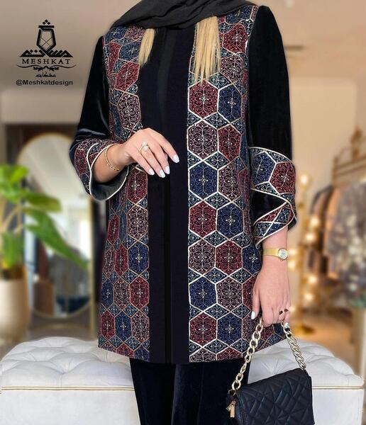 عکس مدل مانتو هندی در اینستاگرام