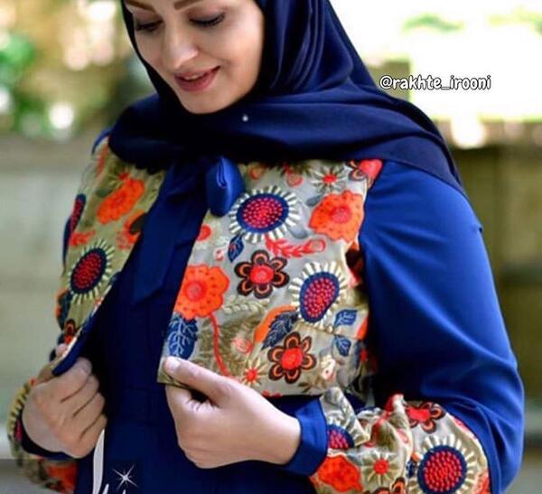 عکس مدل مانتو هندی بلند مجلسی