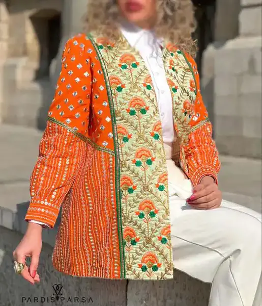 عکس مدل مانتو هندی مجلسی