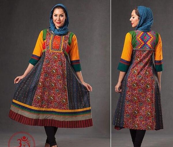 عکس مدل مانتو هندی مجلسی