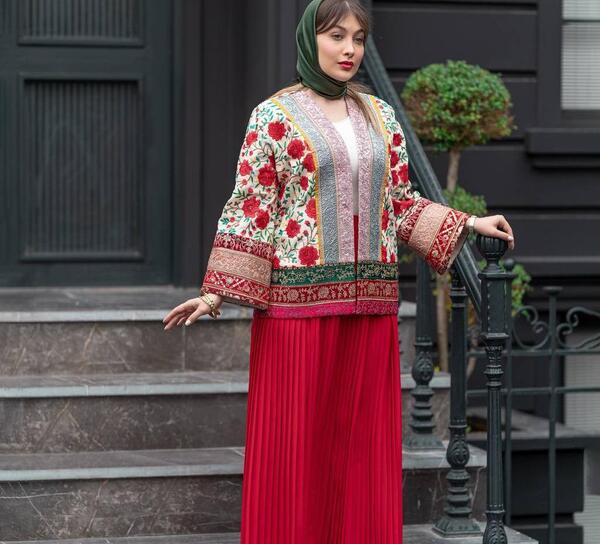 عکس مدل مانتو هندی مجلسی
