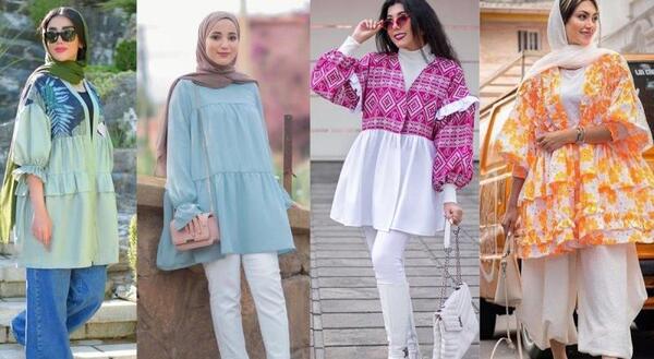 عکس مدل مانتو های دخترانه ۱۴۰۳