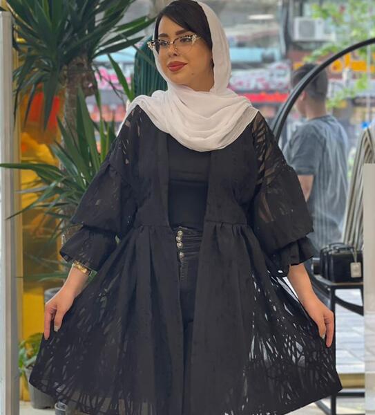 عکس مدل مانتو حریر یاخما