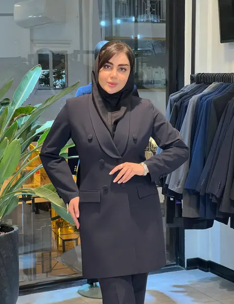 عکس مدل مانتو یقه ارشال دخترانه