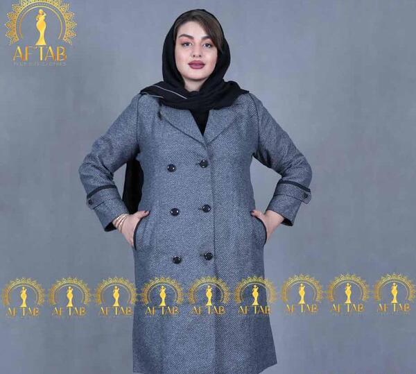 عکس مدل مانتو یقه انگلیسی برش دار