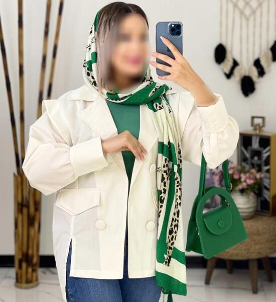 عکس مدل مانتو یقه انگلیسی گرد