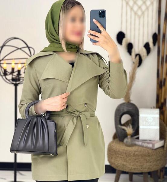 عکس مدل مانتو یقه انگلیسی سرخود
