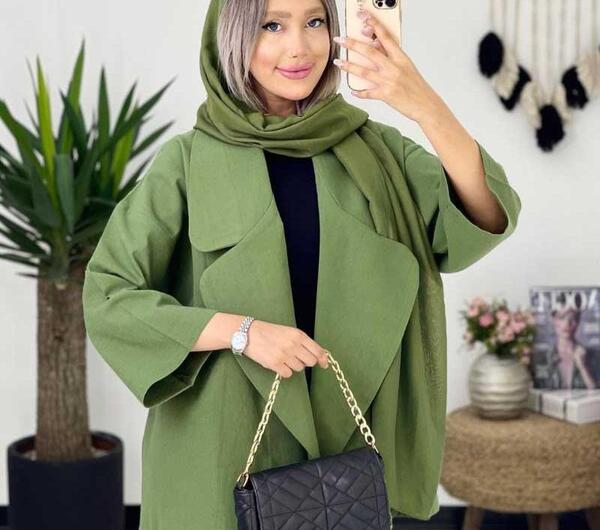 عکس مدل مانتو یقه انگلیسی سرخود