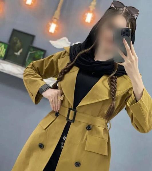 عکس مدل مانتو یقه انگلیسی سرخود
