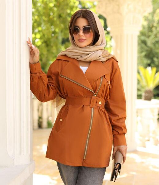 عکس مدل مانتو یقه انگلیسی بلند