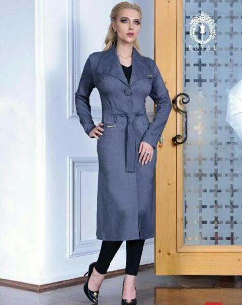 عکس مدل مانتو یقه امریکایی بزرگ