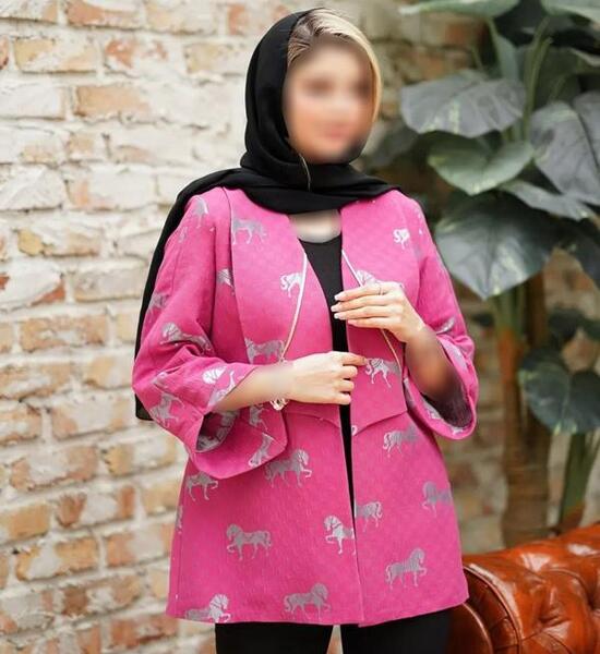 عکس مدل مانتو یقه امریکایی دخترانه