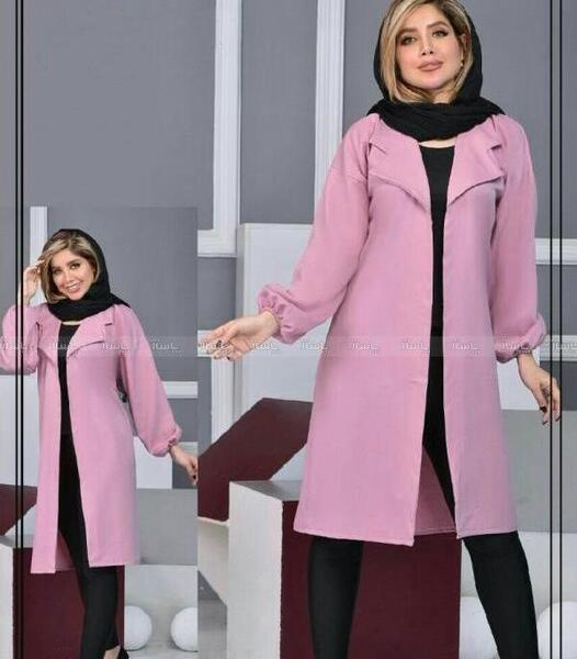 عکس مدل مانتو با یقه امریکایی