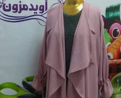 عکس مدل مانتو یقه ریزشی با الگو