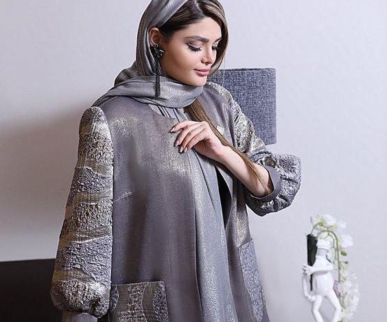 عکس مدل مانتو با پارچه یاخما
