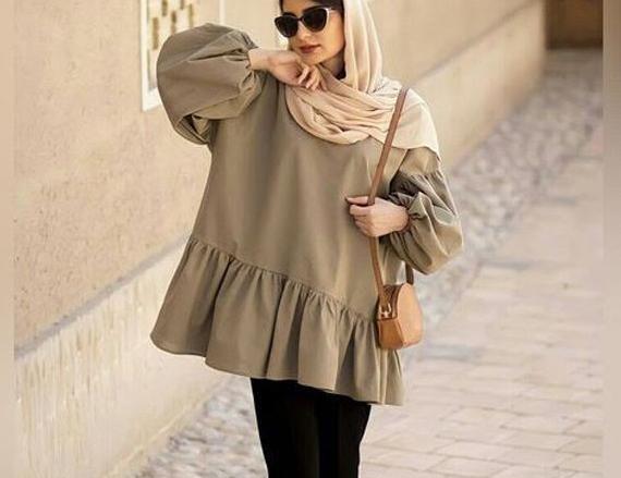 عکس مدل مانتو های دخترانه بلند
