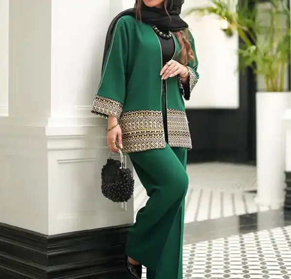 عکس مدل مانتو شلوار مجلسی زنانه