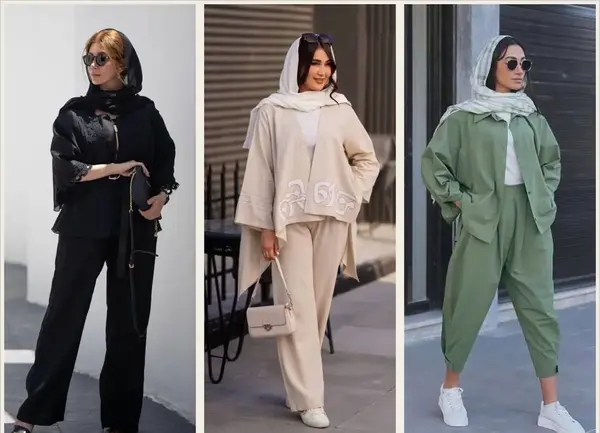 عکس مدل مانتو شلوار مجلسی زنانه