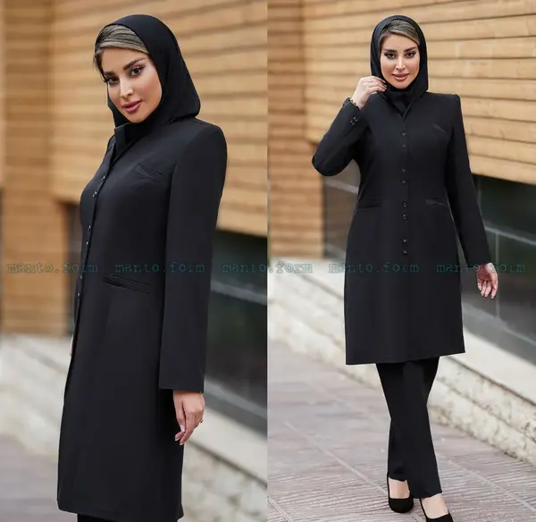 عکس مدل مانتو شلوار اداری