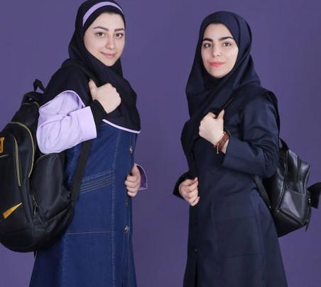 عکس مدل مانتو و شلوار مدرسه راهنمایی