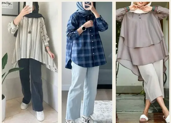 عکس مدل مانتو تابستانی با پارچه نخی دخترانه