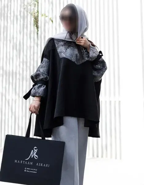 عکس مدل مانتو با پارچه لمه لیزری