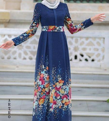 عکس مدل مانتو گلدار و ساده