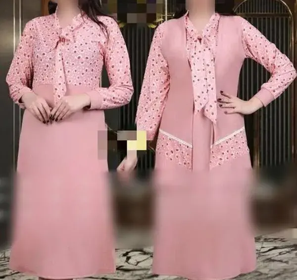 عکس مدل مانتو گلدار ساده