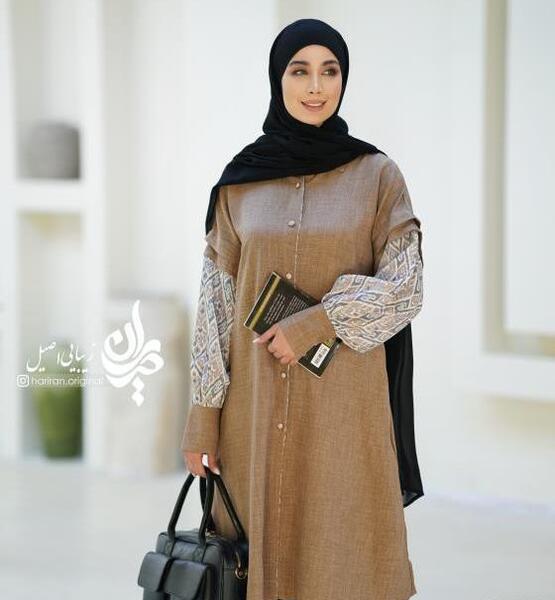 عکس مدل مانتو گشاد و کوتاه