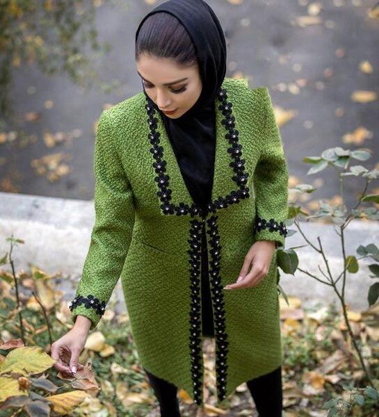 عکس مدل آستین مانتو کرپ باربی