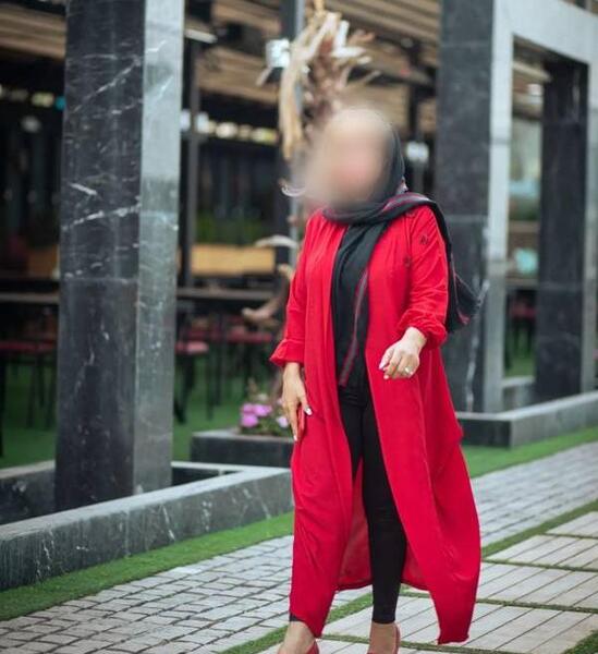 عکس مدل مانتو قرمز جدید