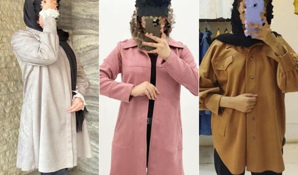عکس مدل مانتو با پارچه سوییت غواصی