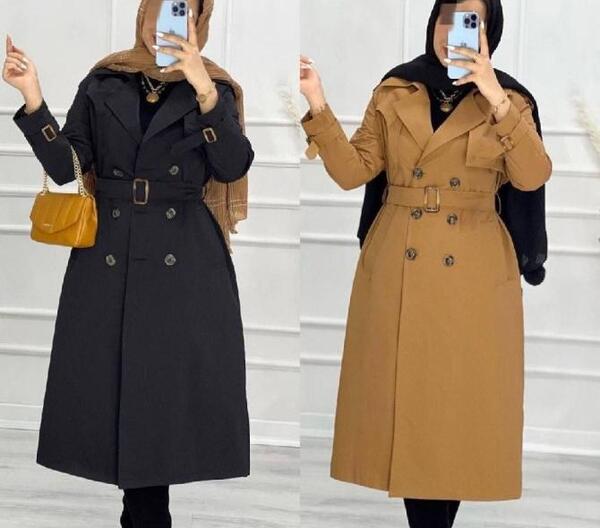 عکس مدل مانتو با پارچه سوییت غواصی