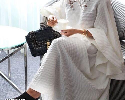 عکس مدل مانتو سفید عقد محضری