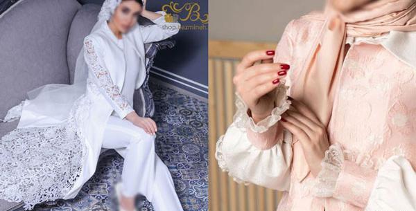 عکس مدل مانتو لباس عقد محضری