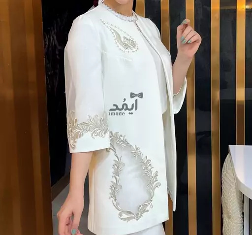 عکس مدل مانتو عروس برای عقد محضری