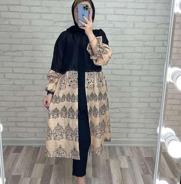 عکس مدل مانتو عروسکی بلند