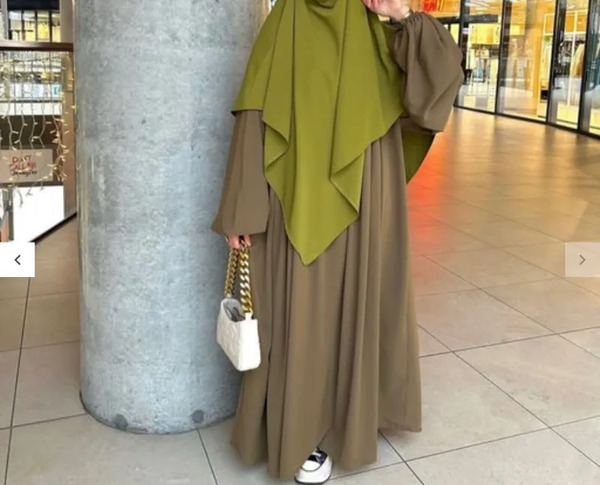 عکس مدل مانتو عبایی گشاد