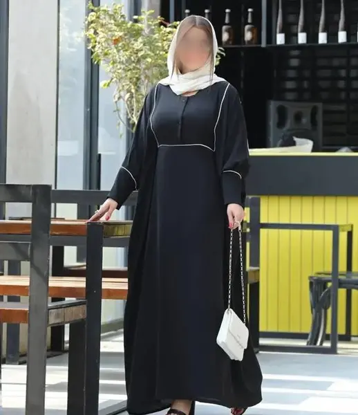 عکس مدل مانتو عبایی گشاد
