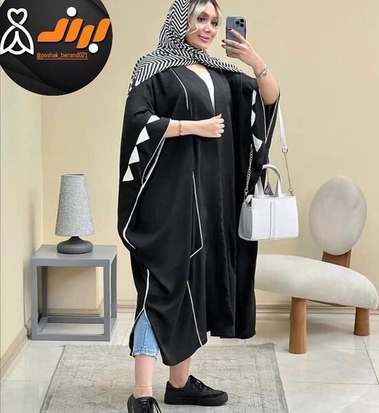 عکس مدل مانتو عبایی اینستاگرام