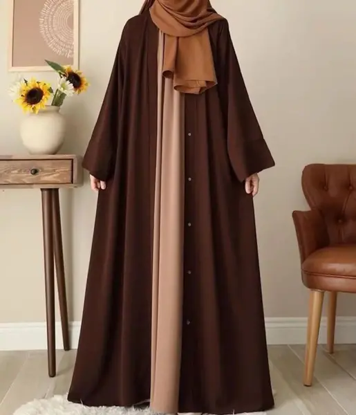 عکس مدل مانتو عبایی اینستاگرام