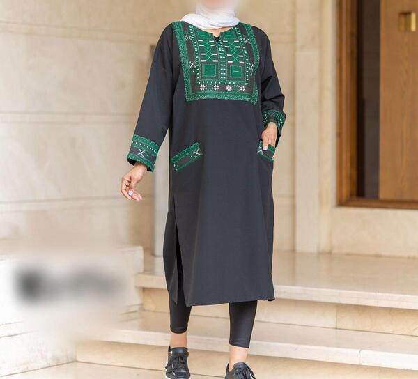 عکس مدل مانتو طرح سنتی بلوچی