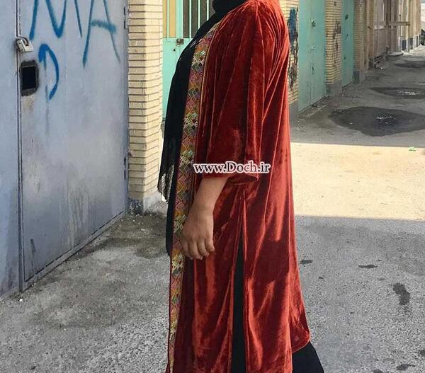 عکس مدل مانتو طرح سنتی بلوچی