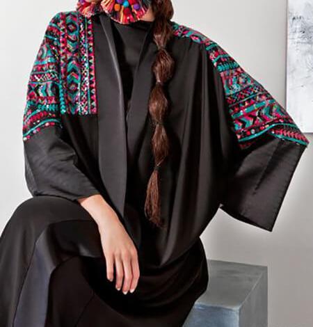 عکس مدل مانتو طرح سنتی دو تکه