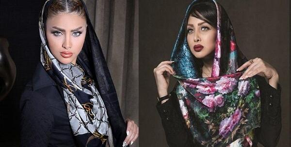 عکس مدل مانتو مشکی با شلوار طوسی