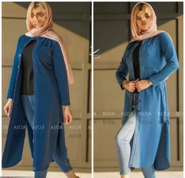 عکس مدل مانتو طرح لی زنانه